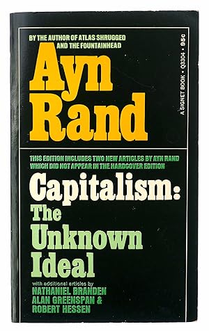 Imagen del vendedor de Capitalism: The Unknown Ideal a la venta por Black Falcon Books