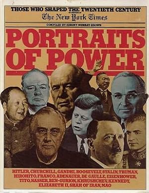 Seller image for Portraits Of Power: Those Who Shaped The Twentieth Century for sale by Marlowes Books and Music