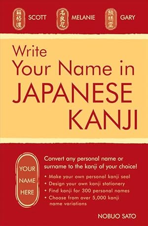 Bild des Verkufers fr Write Your Name in Japanese Kanji (Paperback) zum Verkauf von Grand Eagle Retail