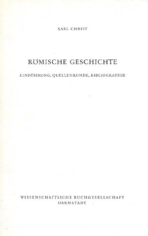 Römische Geschichte. Dritte, durchgesehene und erweiterte Auflage.