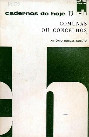 Seller image for COMUNAS OU CONCELHOS. for sale by Livraria Castro e Silva