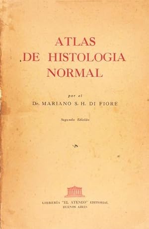 Seller image for ATLAS DE HISTOLOGIA NORMAL. for sale by Livraria Castro e Silva