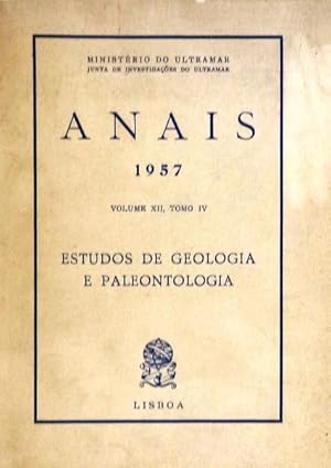 ESTUDOS DE GEOLOGIA E PALEONTOLOGIA.