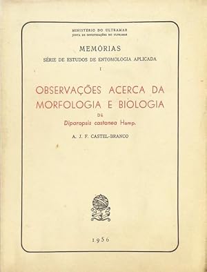 OBSERVAÇÕES ACERCA DA MORFOLOGIA E BIOLOGIA DE DIPAROPSIS CASTANEA HAMP.