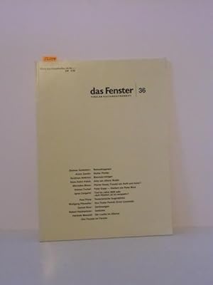 Seller image for Das Fenster. Tiroler Kulturzeitschrift. 18. Jg., Heft 36. for sale by Kunstantiquariat Rolf Brehmer