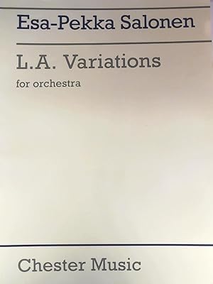 Bild des Verkufers fr L.A. Variations zum Verkauf von Leserstrahl  (Preise inkl. MwSt.)