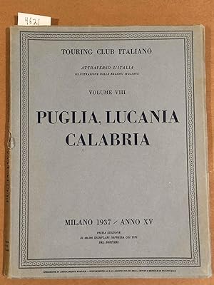 Seller image for Puglia, Lucania, Calabria Vol. VIII for sale by Carydale Books