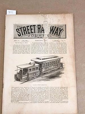 The Street Railway Journal (Vol. III no. 4, Feb. , 1887)