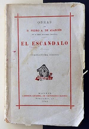 Seller image for El escndalo. for sale by Il Tuffatore