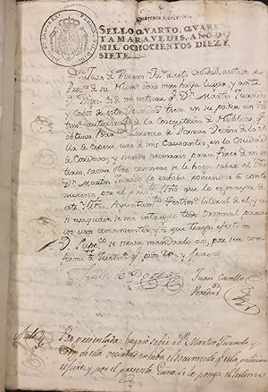 Documentos relativos a la notoria Nobleza de D. Juan de Porras y Jaen, sus ascendientes y descend...