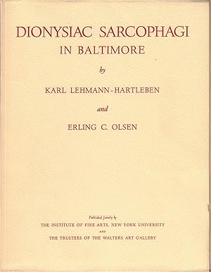 Dionysiac Sarcophagi in Baltimore
