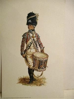 Seller image for Drummer, 2nd Regiment Foot Guards (Coldstreamers) Great Britain C. 1792. for sale by Military Books