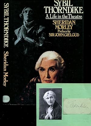 Image du vendeur pour Sybil Thorndike; A Life in the Theatre [Signed] + Photograph mis en vente par Little Stour Books PBFA Member