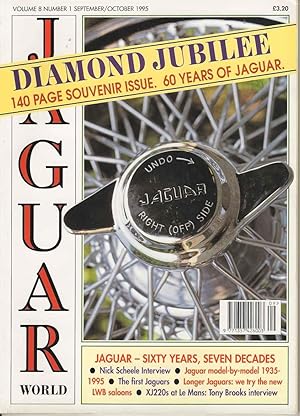 Immagine del venditore per Jaguar World Volume 8 Number 1. September / October 1995. Diamond Jubilee venduto da Joy Norfolk, Deez Books