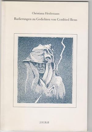 Bild des Verkufers fr Radierungen zu Gedichten von Gottfried Benn "Nachtschatten" herausgegeben von Franz-Peter Burkard zum Verkauf von Elops e.V. Offene Hnde