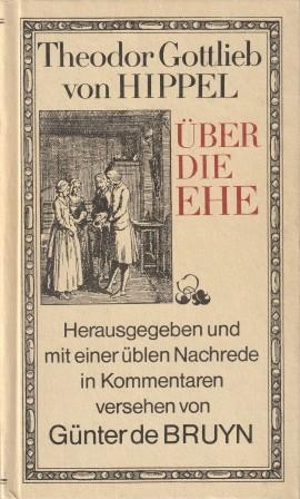 Bild des Verkufers fr ber die Liebe. Herausgegeben und mit einer blen Nachrede versehen von Gnter de Bruyn. zum Verkauf von Versandantiquariat Dr. Uwe Hanisch