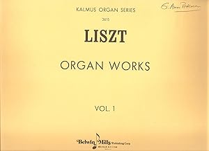 Liszt Organ Works Vol. I