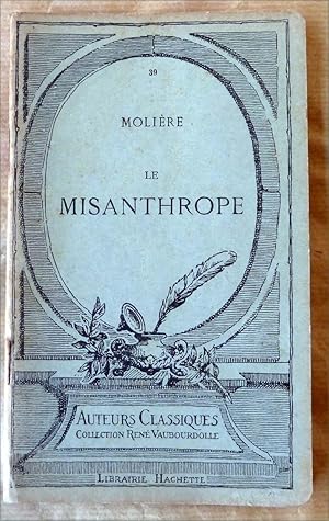 Image du vendeur pour Le Misanthrope mis en vente par librairie sciardet