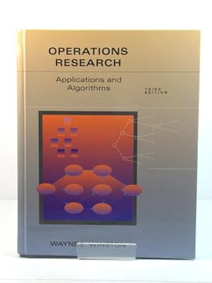 Bild des Verkufers fr Operations Research: Applications and Algorithms zum Verkauf von PsychoBabel & Skoob Books