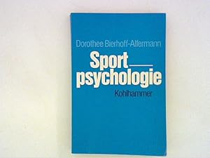 Bild des Verkufers fr Sportpsychologie zum Verkauf von ANTIQUARIAT FRDEBUCH Inh.Michael Simon