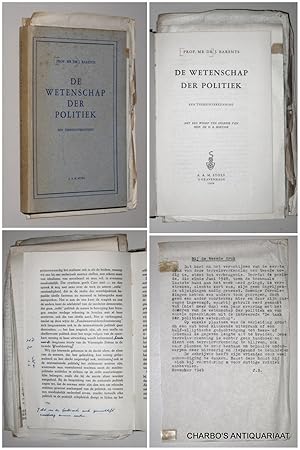 Seller image for De wetenschap der politiek. Een terreinverkenning. for sale by Charbo's Antiquariaat