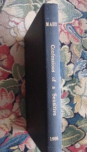 Imagen del vendedor de Confessions of a Sensitive: a Critical Study of the Parnormal and of Occult faculties in Man a la venta por Anne Godfrey