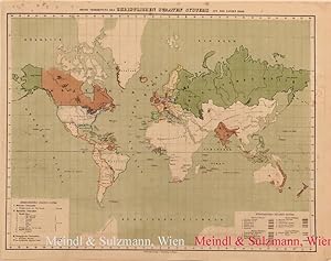 Imagen del vendedor de Geograph. Verbreitung des christlichen Staaten Systems". Aus K. Sohr und F. Handtke: Vollstndiger Universal-Handatlas der neueren Erdbeschreibung . 5. Auflage, vermehrt und verbessert durch Heinrich Berghaus. a la venta por Antiquariat MEINDL & SULZMANN OG