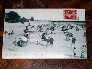 Carte Postale Ancienne - 106 - LA ROCHELLE - La Nouvelle Plage. LL
