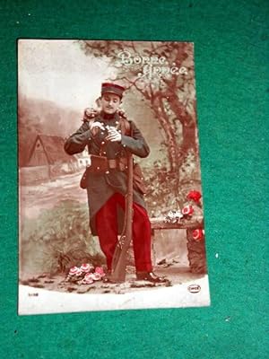 Carte Postale Ancienne - Militaria-Guerre 1914/18 - Patriotique - Bonne Année.