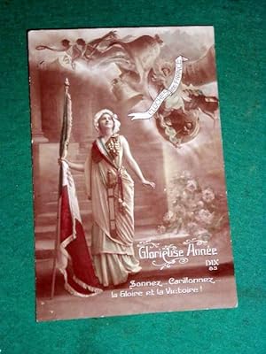 Carte Postale Ancienne - Militaria-Guerre 1914/18 - Patriotique - Glorieuse Année.