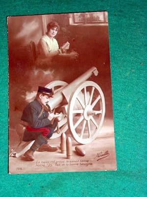 Image du vendeur pour Carte Postale Ancienne - Militaria-Guerre 1914/18 - Patriotique - mis en vente par JOIE DE LIRE