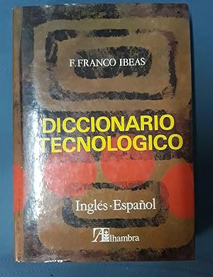 DICCIONARIO TECNOLOGICO (INGLES-ESPAÑOL)