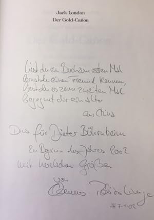 Der Gold-Cañon. Offizin Bertelsmann Club. Herausgegeben von Matthias Wegener. In der Übersetzung ...