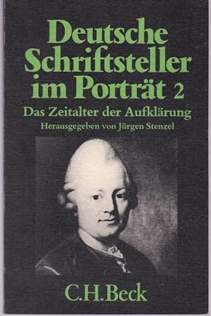 Image du vendeur pour Das Zeitalter der Aufklrung (= Deutsche Schriftsteller im Portrt, Band 2) mis en vente par Graphem. Kunst- und Buchantiquariat