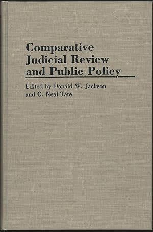 Immagine del venditore per Comparative Judicial Review and Public Policy venduto da Purpora Books
