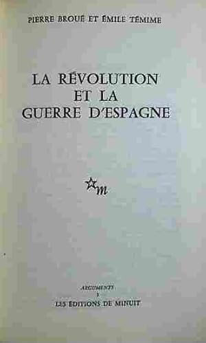 Bild des Verkufers fr La Revolution Et La Guerre D'espagne zum Verkauf von Almacen de los Libros Olvidados