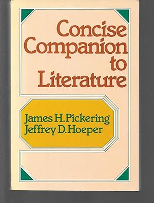 Seller image for concise companion to literature for sale by Thomas Savage, Bookseller