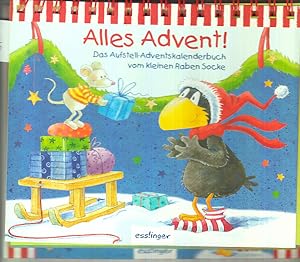 Bild des Verkufers fr Kleiner Rabe Socke: Alles Advent!, Das Aufstell-Adventskalenderbuch vom kleinen Raben Socke. Nele Moost / Kleiner Rabe Socke ; 0 zum Verkauf von AMAHOFF- Bookstores