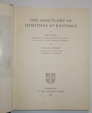 The Sanctuary of Hemithea at Kastabos.