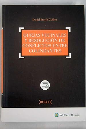 Imagen del vendedor de Quejas vecinales y resolucin de conflictos entre colindantes a la venta por Alcan Libros