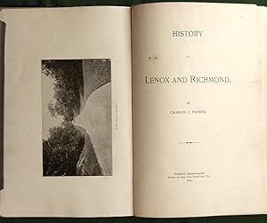History of Lenox and Richmond