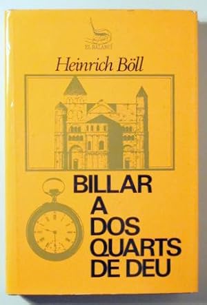 Imagen del vendedor de BILLAR A DOS QUARTS DE DEU - Barcelona 1968 - 1 edici en catal a la venta por Llibres del Mirall