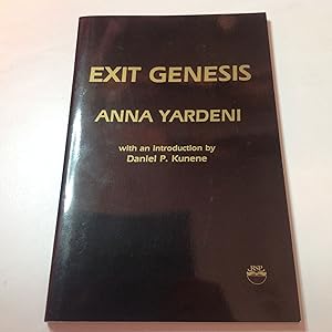 Bild des Verkufers fr Exit Genesis-Signed and Inscribed zum Verkauf von TLM Books