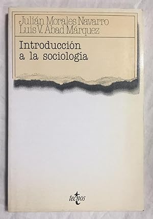 Seller image for INTRODUCCIN A LA SOCIOLOGA for sale by Librera Sagasta