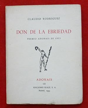 Bild des Verkufers fr Don de la ebriedad zum Verkauf von Libreria del Signo