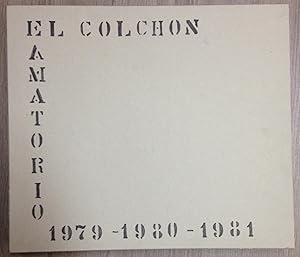 Bild des Verkufers fr El colchon amatorio 1979-1980-1981 zum Verkauf von Libros del Ayer ABA/ILAB