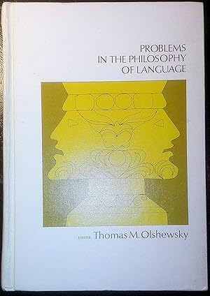 Seller image for Problems in the Philosophy of Language for sale by Le Chemin des philosophes