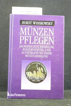 Imagen del vendedor de Mnzen Pflegen a la venta por Buch- und Kunsthandlung Wilms Am Markt Wilms e.K.