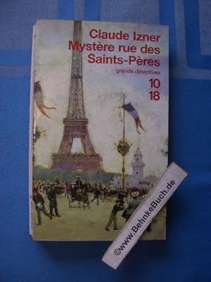 Les Enquêtes de Victor Legris, tome 1 : Mystère rue des Saint-Pères (Grands Détectives)