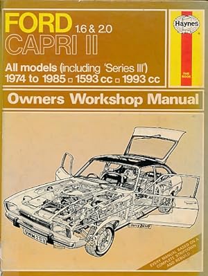 Imagen del vendedor de Ford Capri II 1.6 & 2.0. Haynes Manual No 283 a la venta por Barter Books Ltd